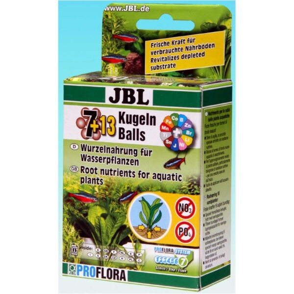 JBLTHE 7+13 BALLS -20 ТОПКИ ТОР ЗА КОРЕНИТЕ НА АКВАРИУМНИТЕ РАСТЕНИЯ