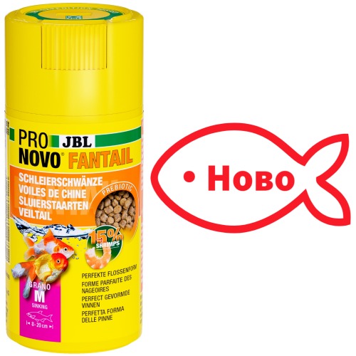JBL PRONOVO FANTAIL GRANO M основна храна, за воални (шлаери) и други видове златни рибки с размер 8-20 см