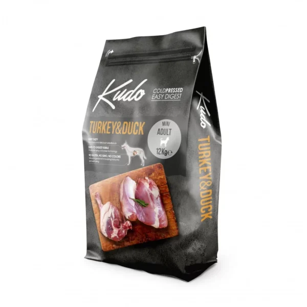 Kudo Low Grain Mini Adult DUCK and TURKEY