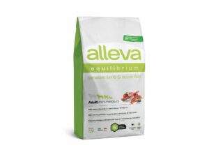 Alleva Equilibrium Sensitive Adult Mini/Medium с агнешко и океанска риба 2 кг +2 ПОДАРЪКА