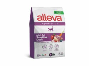 Alleva Equilibrium Sensitive (Adult Cat) с патешко, 1.5кг.