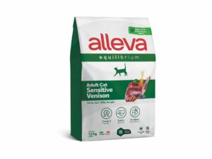 Alleva Equilibrium Sensitive Adult Cat с еленско, 1.5кг