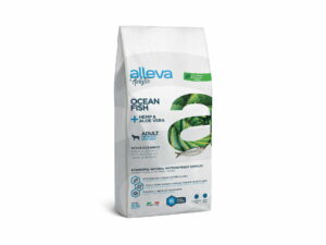 Alleva Holistic Adult Medium/Maxi с океанска риба, Канабис Сатива и Алое Вера, 12 кг