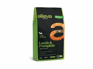 Alleva Natural Adult Mini с агнешко и тиква 12кг