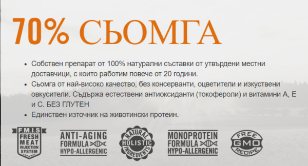 Optima Nova Adult Sensitive Salmon Potato храна за кучета над 1г. от всички породи склонни към алергии 12 кг - Image 2