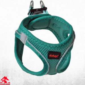 Dubex AIR MESH HARNESS Дишащ светлоотразителен нагръдник за куче- TЮРКОАЗ