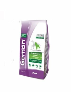 GEMON DOG Adult Medium LAMB&RICE 20KG- храна за кучета от средните породи с агнешко и ориз