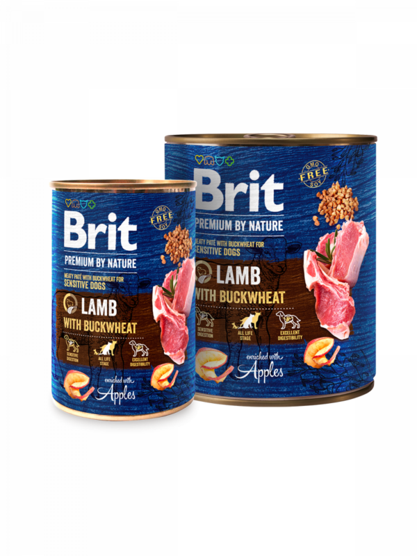 BRIT Premium by Nature Beef & Tripe - консерва за куче с пуйка и дроб 800гр