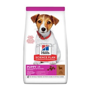 HILL`S SP Puppy Small&Mini Lamb&Rice- храна за подрастващи кучета от дребните породи с агне и ориз