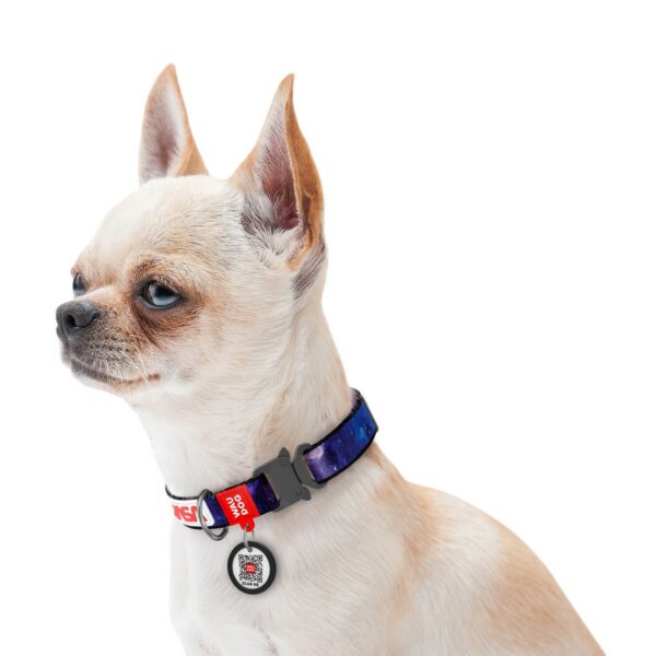 WAUDOG NASA 21 - Регулируем нашийник за куче със SMART ID виртуален паспорт при изгубване