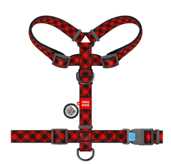 WAUDOG Red- Нагръдник за куче със SMART ID виртуален паспорт при изгубване - Image 3