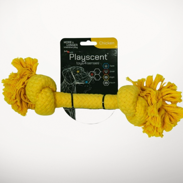 PLAYSCENT Неразрушима играчка - въже за куче с аромат и вкус - Image 3
