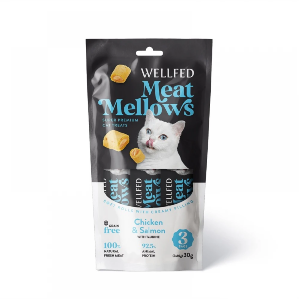 MEAT MELLOWS - Меки рула с кремообразен пълнеж за коте - Image 5