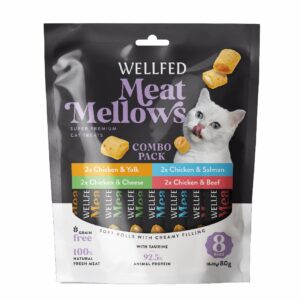 MEAT MELLOWS - Меки рула с кремообразен пълнеж за коте