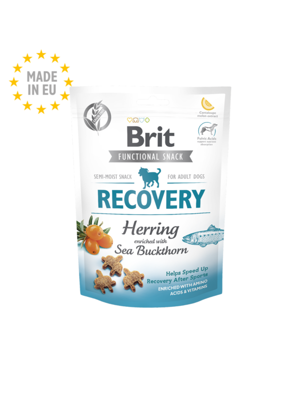 Brit care Functional snack Recovery Herring - Лакомство за куче за възтонавяване с херинга 150гр