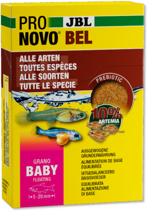 JBL PRONOVO BEL GRANO BABY 3 x 10ml - Храна за малки аквариумни рибки -гранула