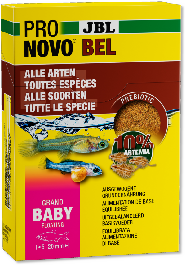 JBL PRONOVO BEL GRANO BABY 3 x 10ml - Храна за малки аквариумни рибки -гранула