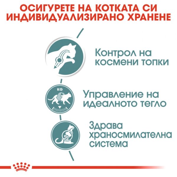 Royal Canin Hairball - пауч за котки склонни към образуване на космени топки - Image 5
