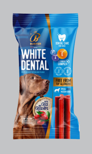 Buster White Dental Sticks 110gr - Дентален стик 110гр