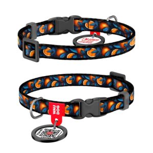 WAUDOG Нашийник за Коте/Куче XS Oranges SMART ID 10mm/20-30см