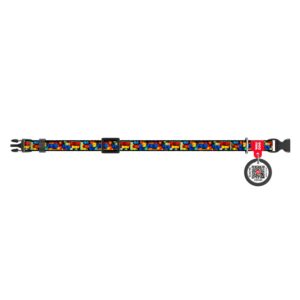 WAUDOG Нашийник за Коте/Куче XS Blocks SMART ID 10mm/20-30см