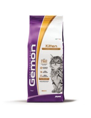 GEMON KITTEN – Пълноценна храна за котенца с пиле и ориз 7 кг