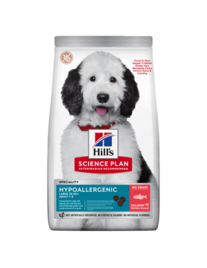 Hill's Science Plan Hypoallergenic Large Breed Adult – Хипоалергенна храна за едри породи 12 кг