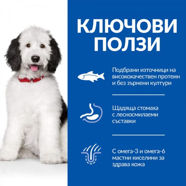 Hill's Science Plan Hypoallergenic Large Breed Adult – Хипоалергенна храна за едри породи 12 кг - Image 2