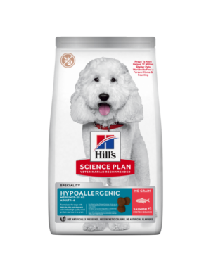 Hill's Science Plan Hypoallergenic Medium Adult – Хипоалергенна храна за средни породи 12 кг