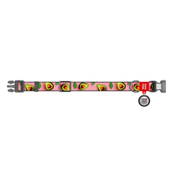 WAUDOG Avocado Pink - нашийник за куче със SMART ID паспорт при изгубване - Image 2