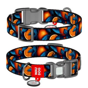 WAUDOG Oranges - нашийник за куче със SMART ID паспорт при изгубване