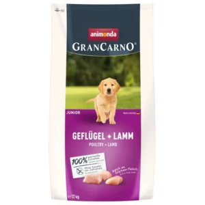 GranCarno Grain Free Junior – Суха храна за малки кученца БЕЗ ЗЪРНО 12кг