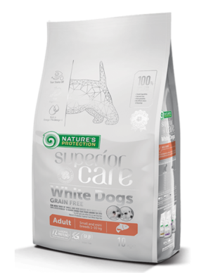 Nature`s Protection  Adult Salmon White Small Breed