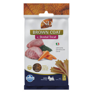 N&D Brown Dental Care Treat Lamb & Carrot Mini