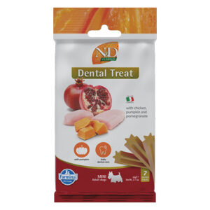 N&D Pumpkin Dental Care Chicken & Pomegranate Mini