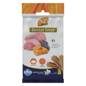 N&D Pumpkin Dental Care Treat Lamb & Blueberry Medium & Maxi