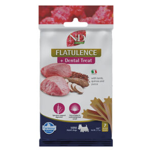 N&D Quinoa Flatulence Dental Care Treat Lamb & Yucca Mini
