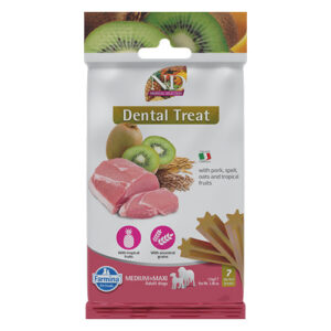 N&D Tropical Dental Care Treat Pork & Tropical Fruits Medium&Maxi