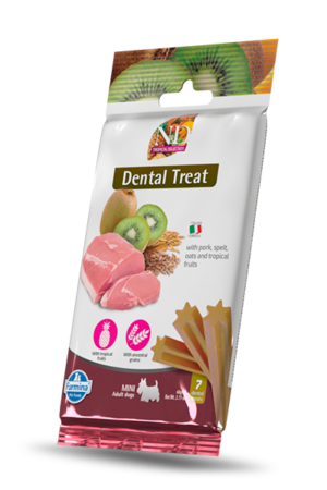 N&D Tropical Dental Care Treat Pork & Tropical Fruits Mini