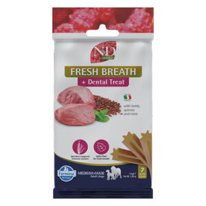 N&D Quinoa Fresh Breath Dental Care Treat Lamb & Mint Medium&Maxi