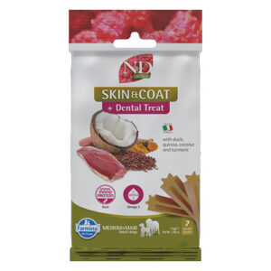N&D Quinoa Skin & Coat Dental Care Treat Duck & Coconut Medium&Maxi