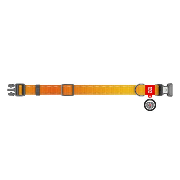 WAUDOG Nylon Mono - нашийник за куче със SMART ID паспорт при изгубване - Image 2