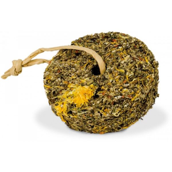 Вкусно билково колело за гризачи – с глухарче и невен 140 гр - Image 3