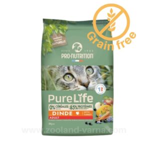 Flatazor Pure Life Cat Adult – Храна с пуйка за израснали котки
