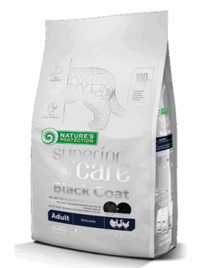Nature's Protection BLACK COAT Adult Poultry –  Храна за Кучета с Черна Козина