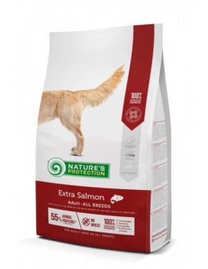 Nature's Protection EXTRA SALMON – За Кучета от Всички Породи със сьомга