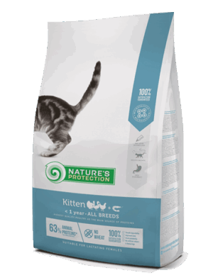 Nature's Protection Kitten – За Подрастващи Котки до 1 Година