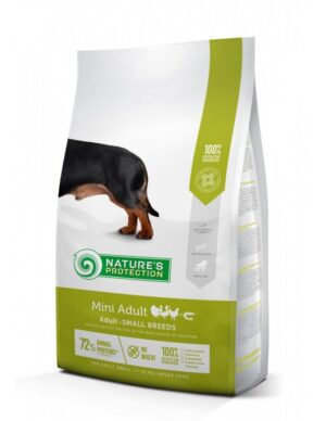Nature's Protection MINI ADULT Poultry – Храна за кучета от мини породи с пиле