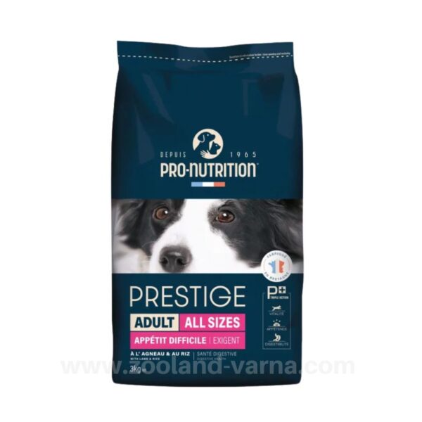 Prestige DOG ADULT ALL SIZES EXIGENT – Храна за Капризни Кучета от Всички Породи 12 кг