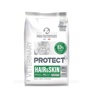 Pro-Nutrition Flatazor Protect Hair & Skin – Диетична храна за котки с кожни проблеми и загуба на козина 2 кг